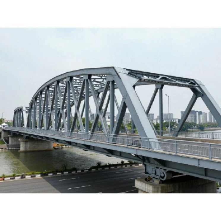 Op maat ontworpen stalen brug